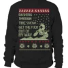 Motorcycle Christmas Sweater Funny Rider