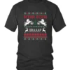 Mthr Fckn Braaap Ugly Christmas Sweater Dirt Bike