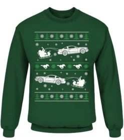 Mustang Christmas Ugly Sweater
