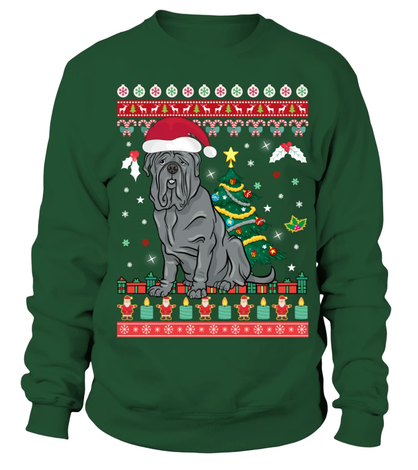 Neapolitan Mastiff Christmas Sweatshirt