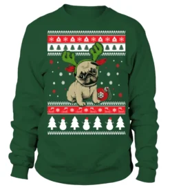 Pug Ugly Christmas Sweater
