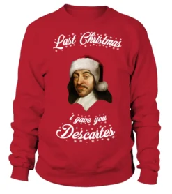 René Descartes - Ugly Christmas Sweater