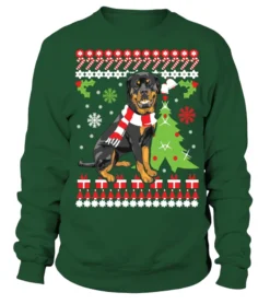 Rottweiler Ugly Christmas Sweater