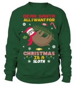 Sloth Christmas Sweatshirt