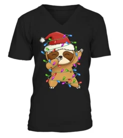 Sloth Dabbing Christmas