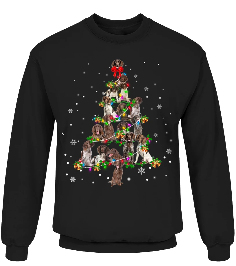 Small Munsterlander-Christmas Tree