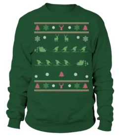 SNOWBOARDING CHRISTMAS JUMPER