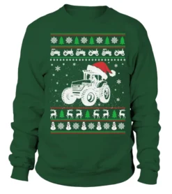 Tractor Ugly Christmas
