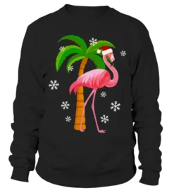 Ugly Christmas Sweater - Pink Flamingo