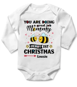 MERRY 1ST CHRISTMAS, MOMMY