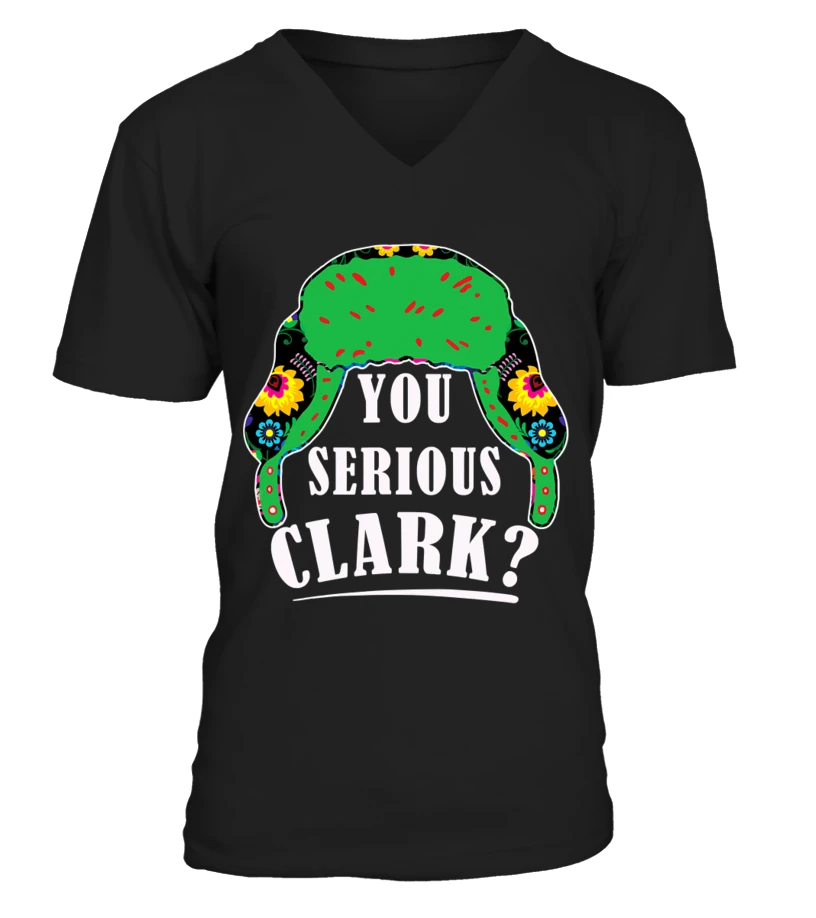 You Serious Clark Christmas Vacation Ugly Sweater Funny Xmas T-Shirt